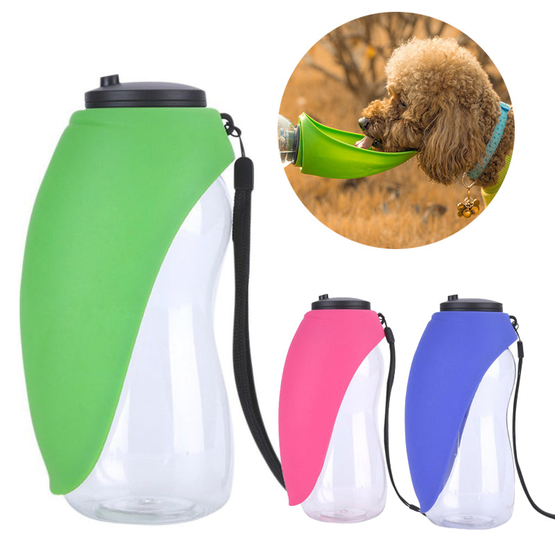 Rudy Portable Water Bottle with Treat Container