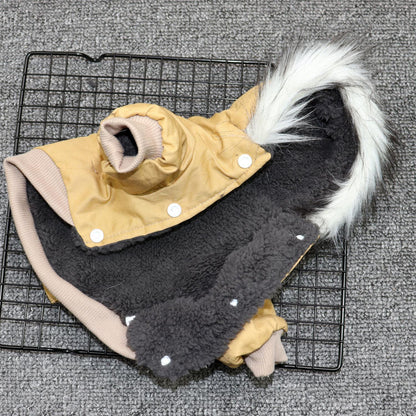 Rudy Luxe Hooded Pet Coat