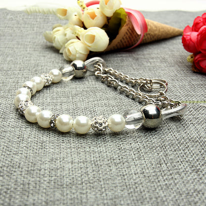 Pearl Pet Collar & Leash Set