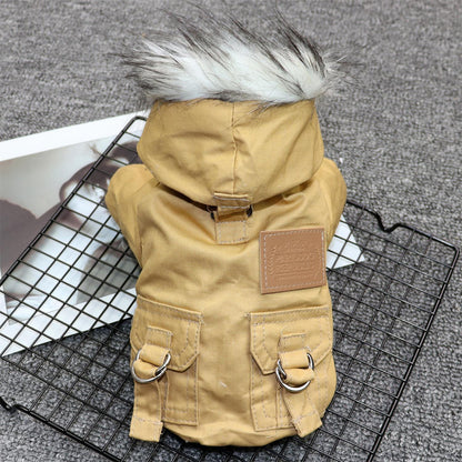 Rudy Luxe Hooded Pet Coat